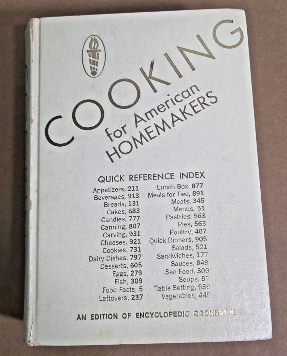 1970 Culinary Arts Institute Encyclopedic Cookbook Vintage Homemakers Edition